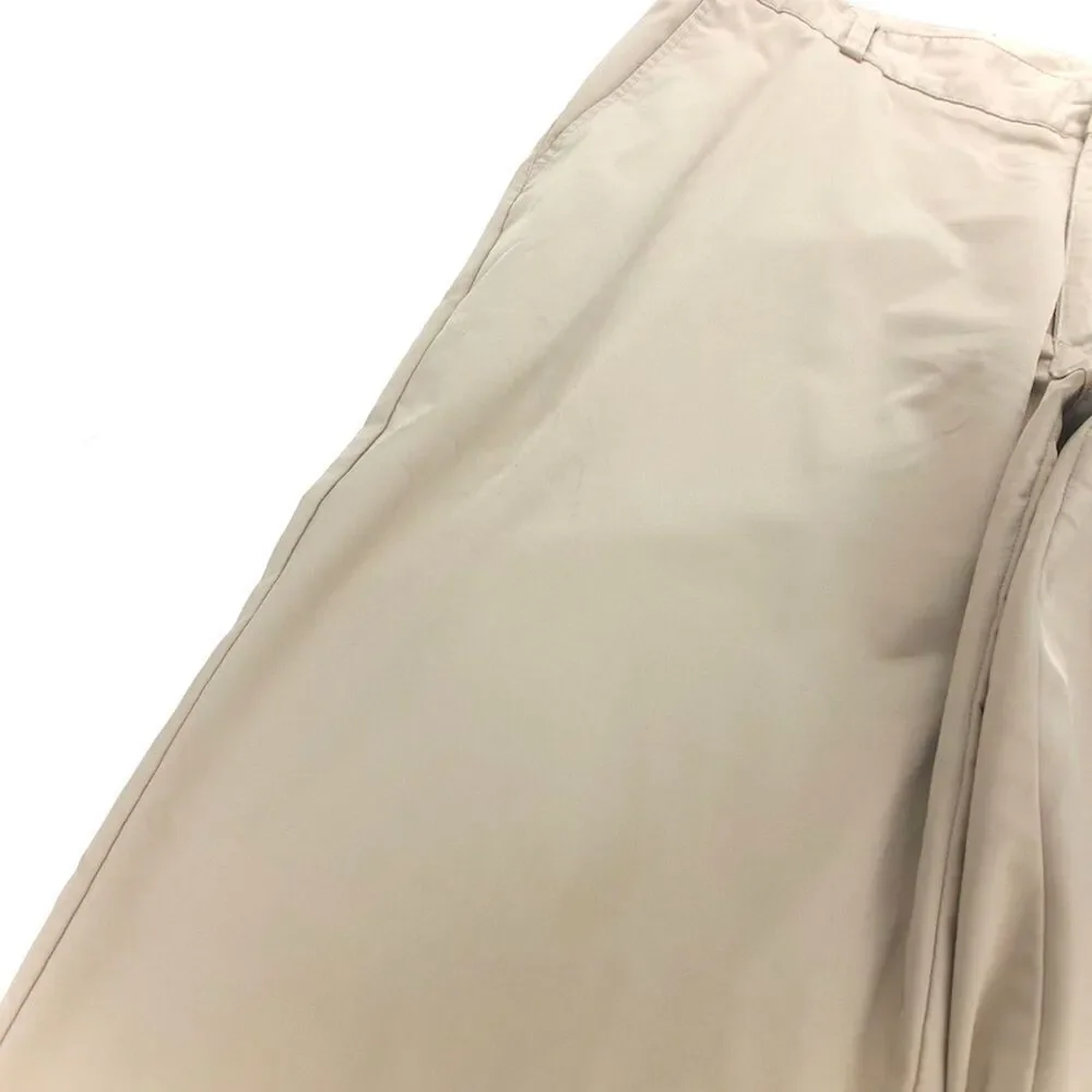 ADIDAS Climalite Classic Straight Tech Performance Golf Pant Mens 38 x 32 Khaki